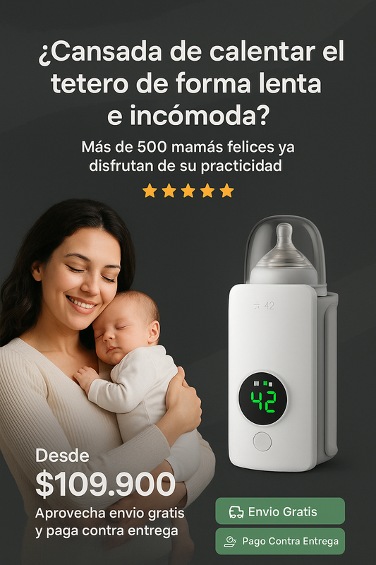 Calienta el Biberón de tu Bebé en Minutos, Donde Sea y Cuando Sea