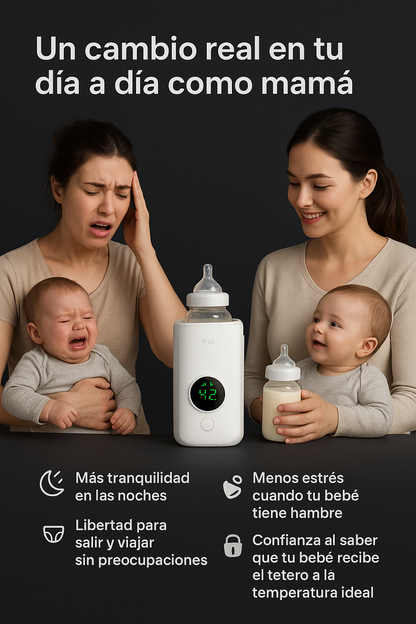Calienta el Biberón de tu Bebé en Minutos, Donde Sea y Cuando Sea