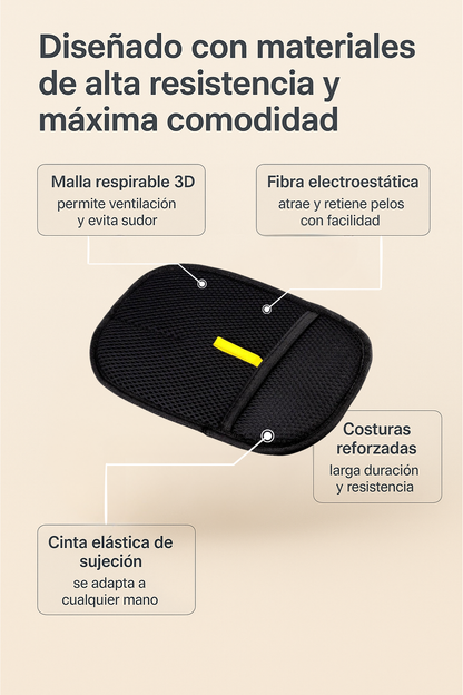 Elimina el pelo de mascotas de tu sofá, cama y ropa en segundos sin rodillos pegajosos